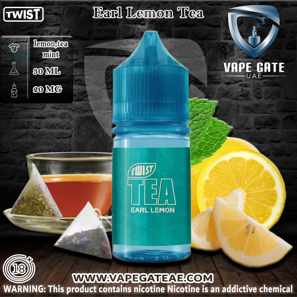 Earl Lemon 30ml Salt by Twist Tea PGVG
