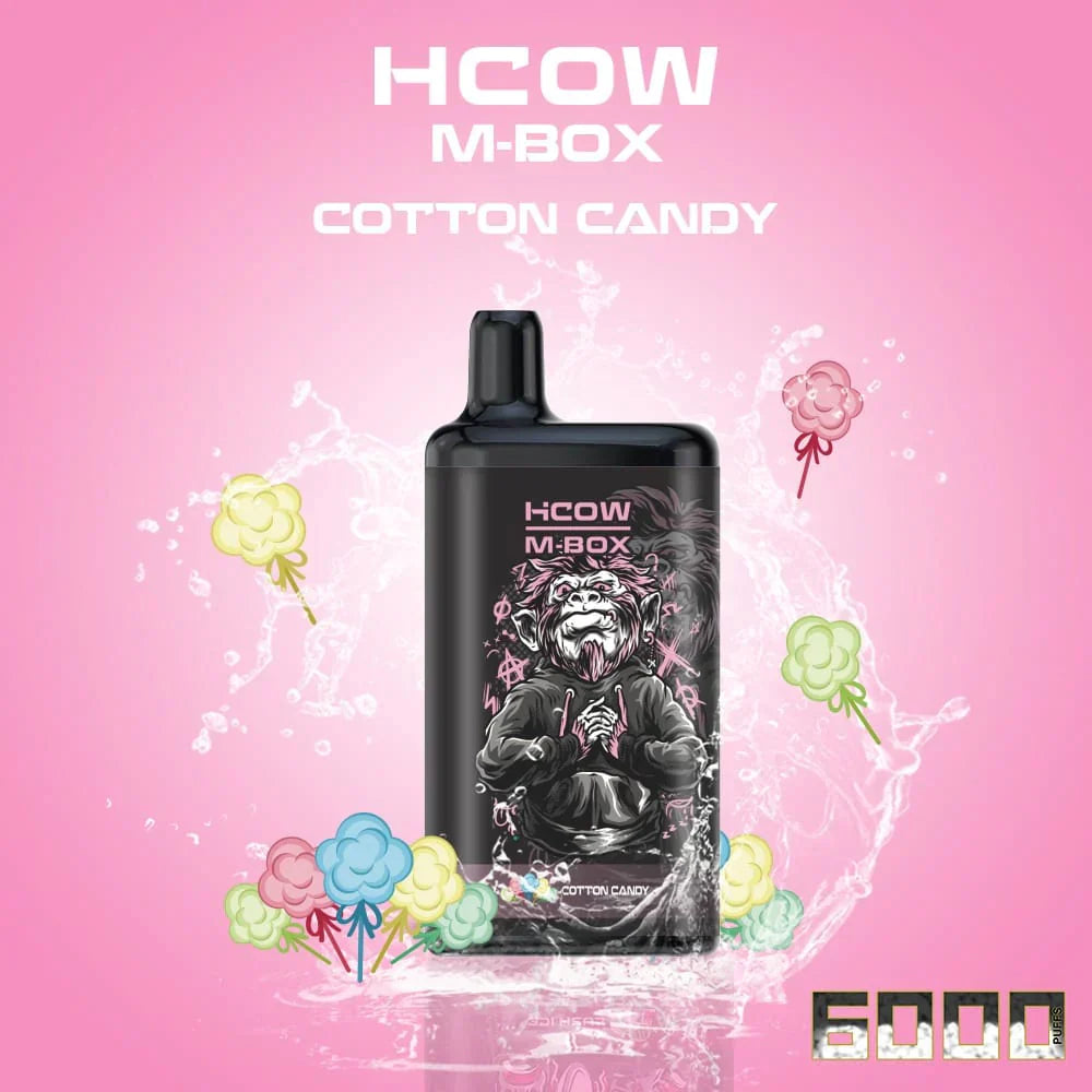HCOW M-BOX DISPOSABLE VAPE 6000 PUFFS
