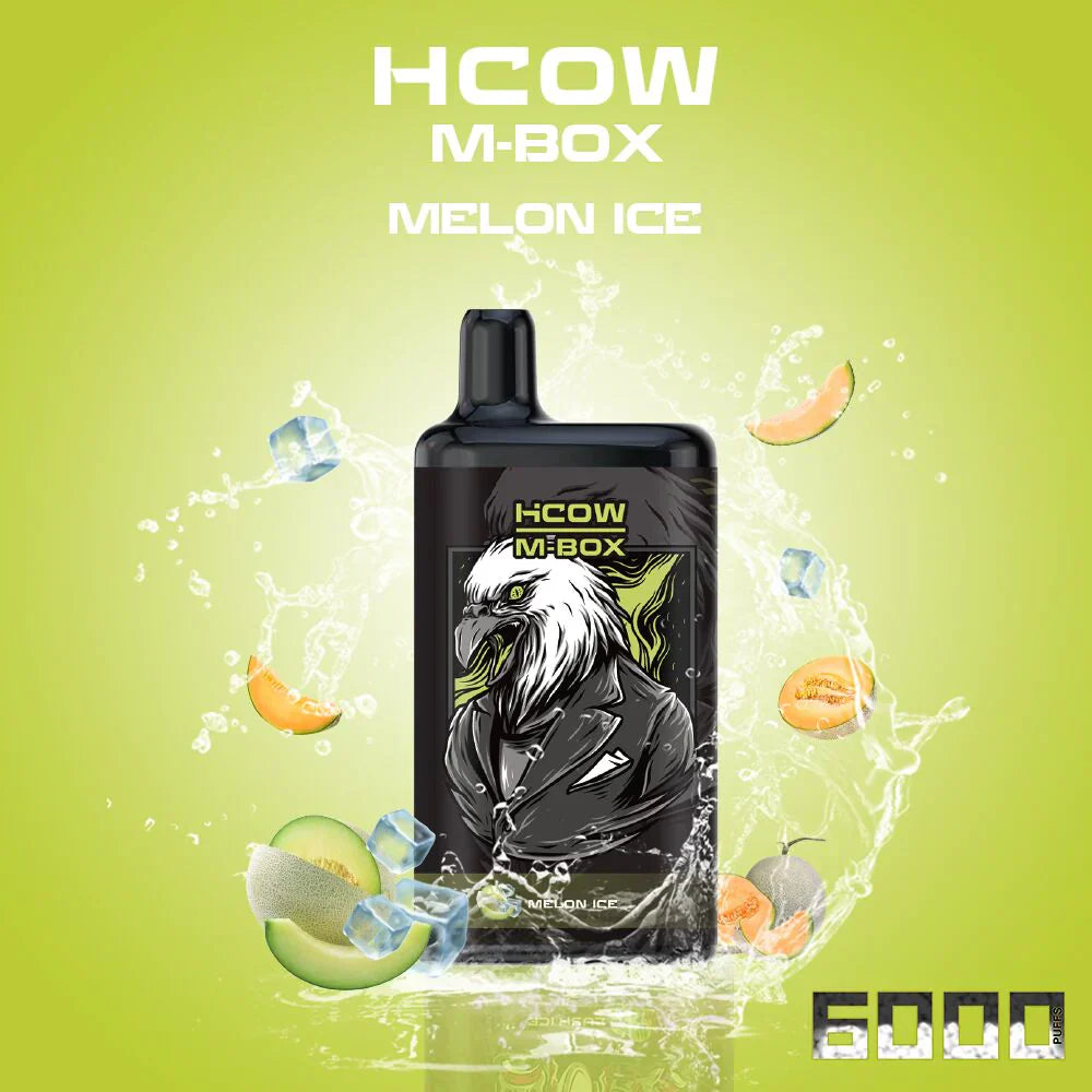 HCOW M-BOX DISPOSABLE VAPE 6000 PUFFS