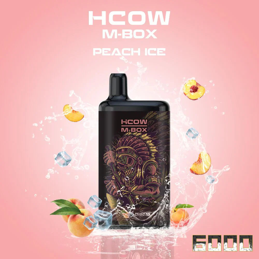 HCOW M-BOX DISPOSABLE VAPE 6000 PUFFS