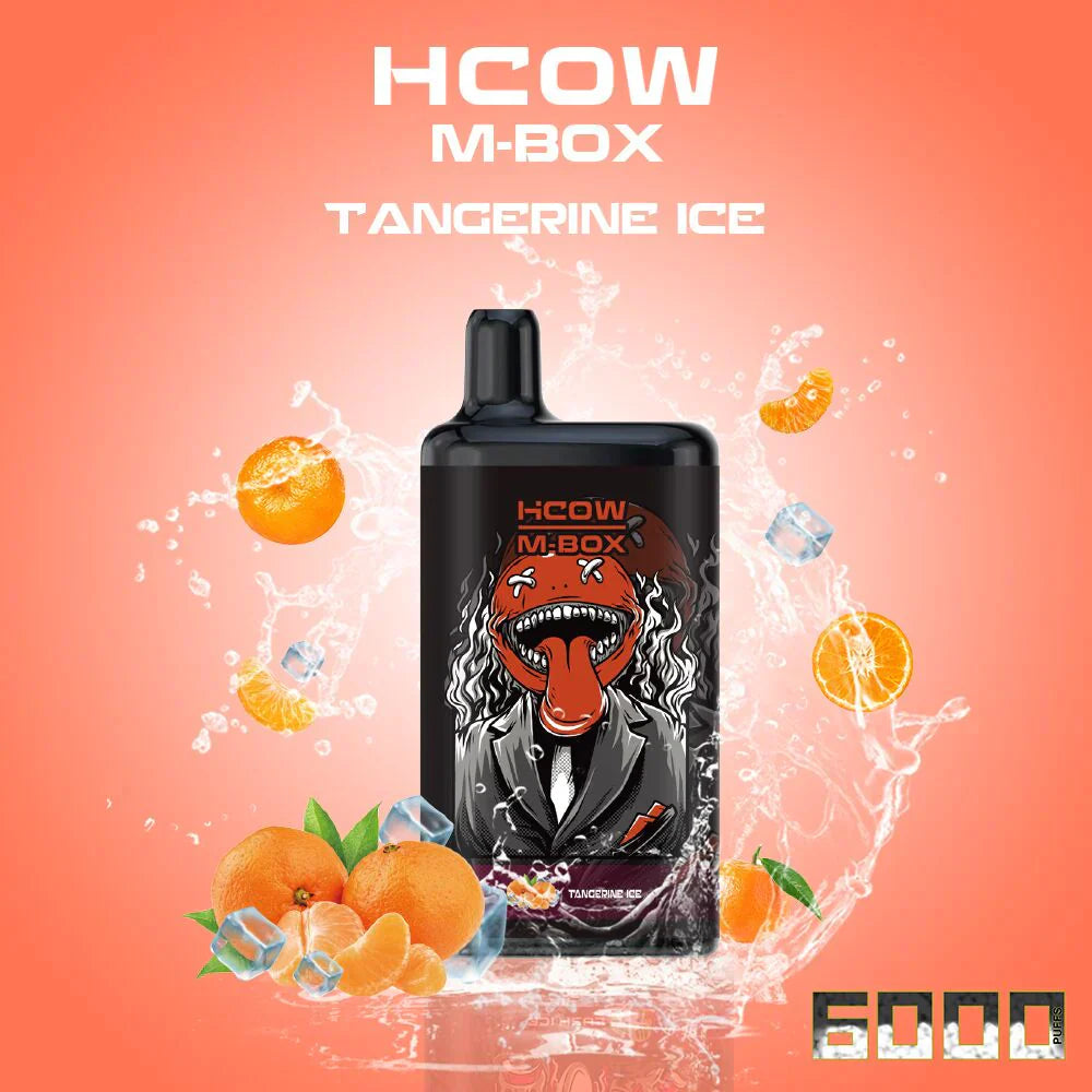 HCOW M-BOX DISPOSABLE VAPE 6000 PUFFS