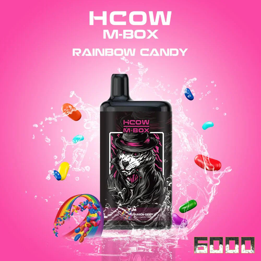 HCOW M-BOX DISPOSABLE VAPE 6000 PUFFS
