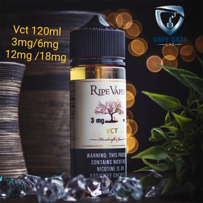 VCT (Vanilla-Custard-Tobacco) 60ml E liquid by Ripe Vape