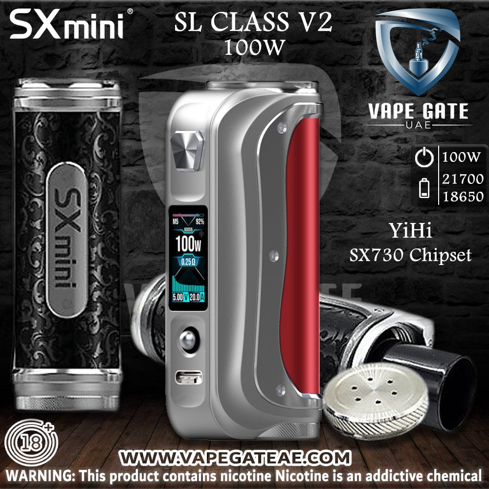 SXMINI SL CLASS V2 100W BOX MOD