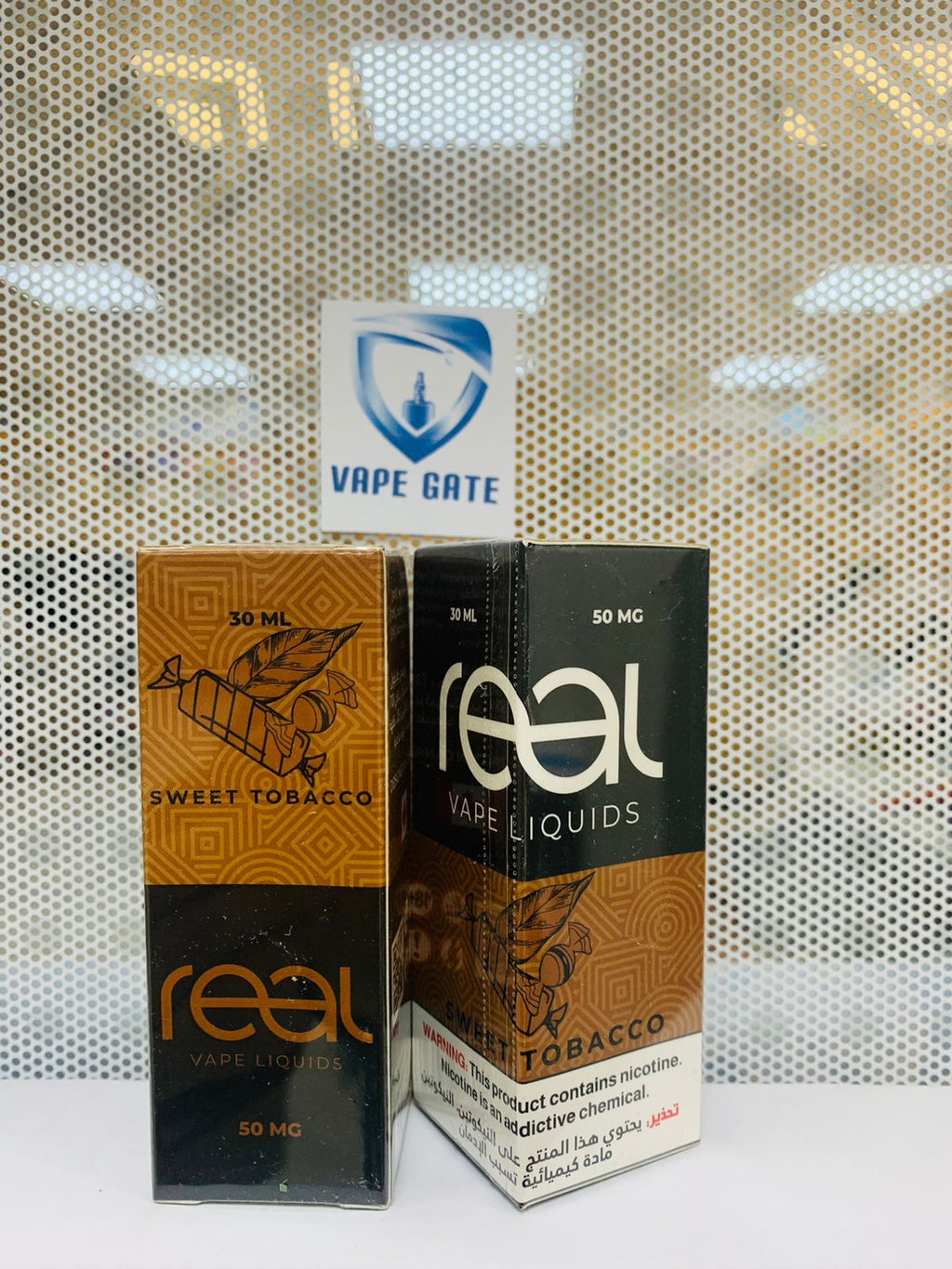 SWEET TOBACCO - REAL VAPE SALTNIC 30ml
