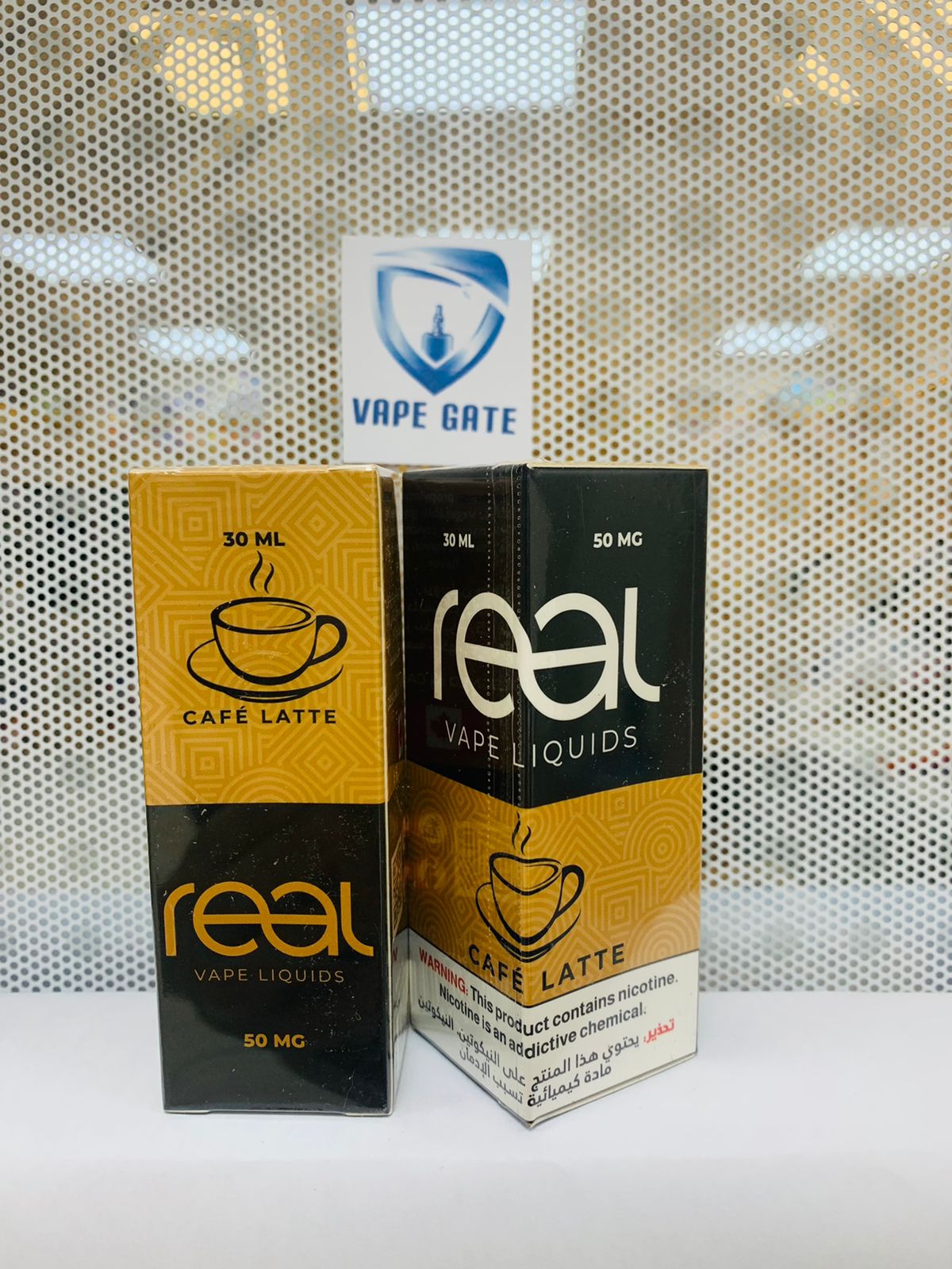 CAFE LATTE - REAL VAPE SALTNIC 30ml