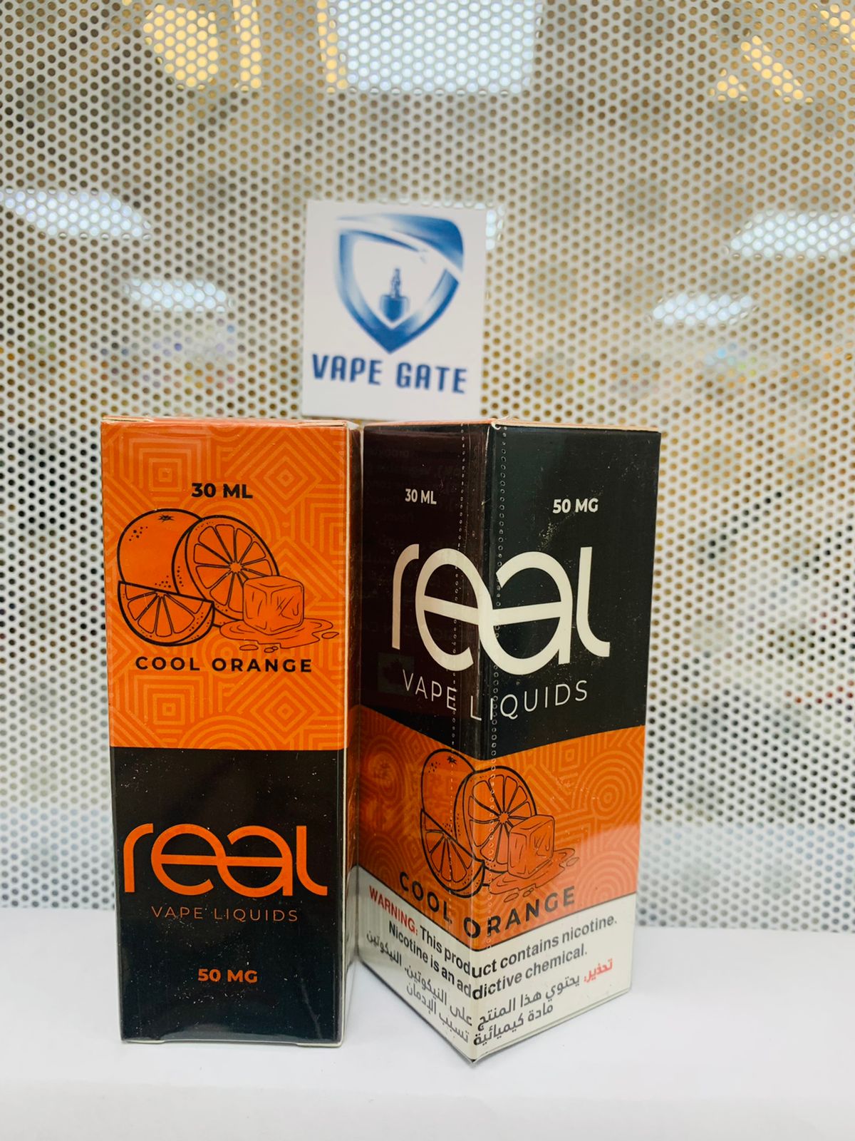 COOL ORANGE - REAL VAPE SALTNIC 30ml