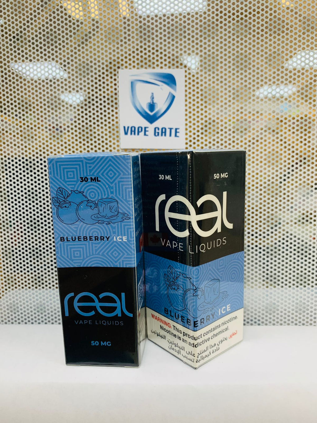BLUEBERRY ICE - REAL VAPE SALTNIC 30ml