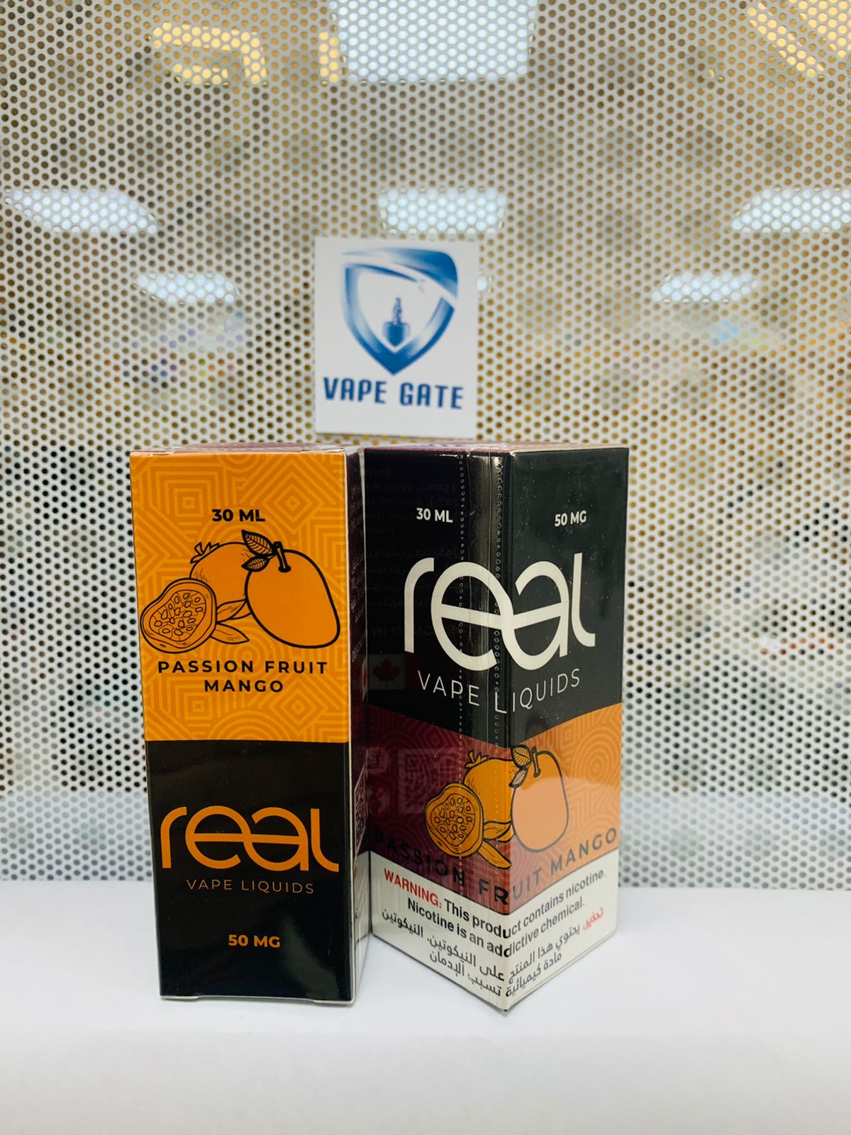 PASSIONFRUIT MANGO - REAL VAPE SALTNIC 30ml