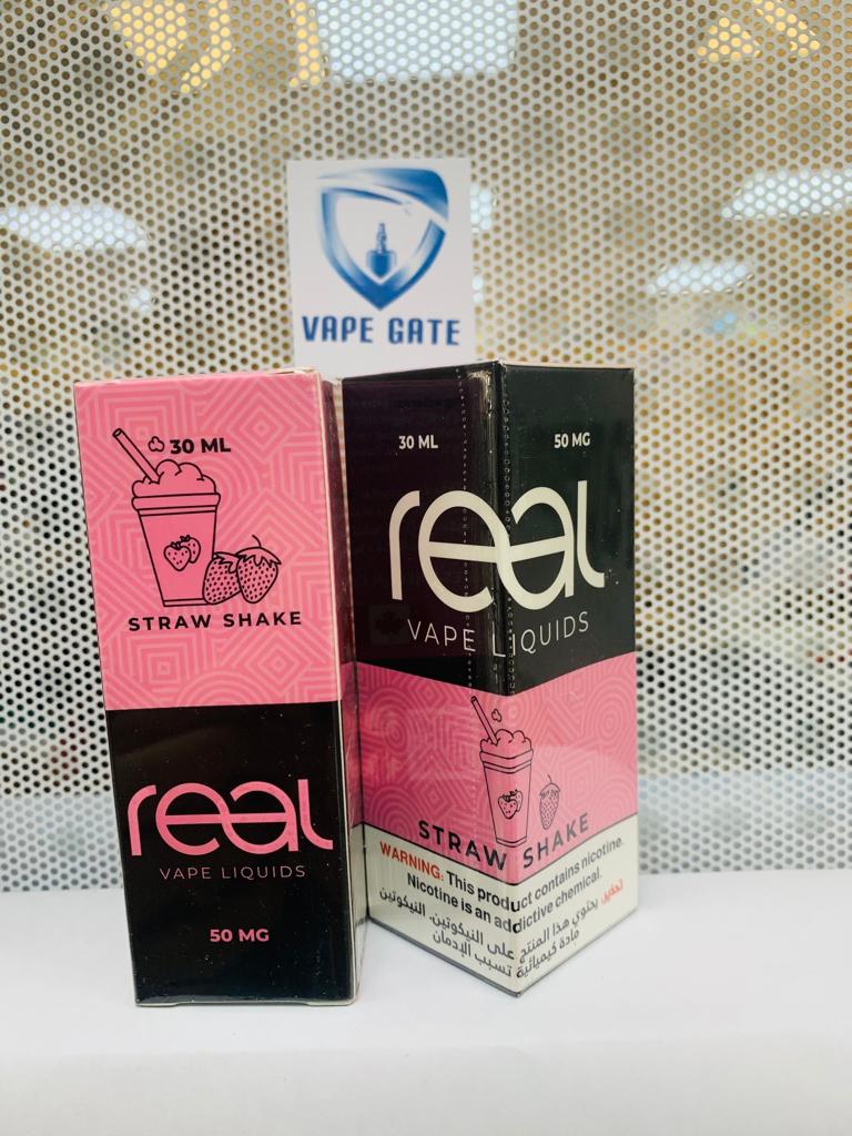 STRAW SHAKE - REAL VAPE SALTNIC 30ml