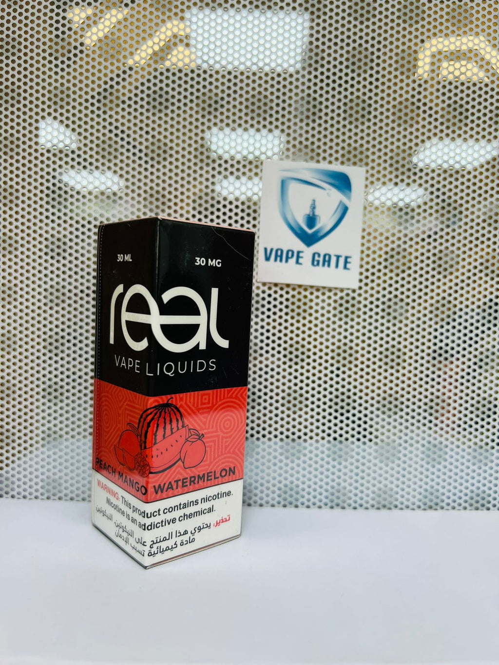 PEACH MANGO WATERMELON ICE - REAL VAPE SALTNIC 30ml