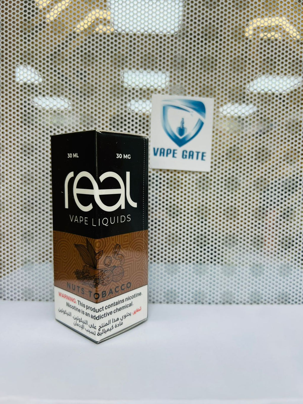 NUTS TOBACCO - REAL VAPE SALTNIC 30ml