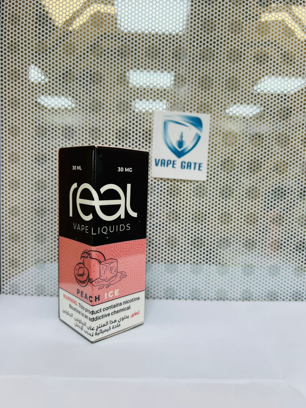 PEACH ICE - REAL VAPE SALTNIC 30ml
