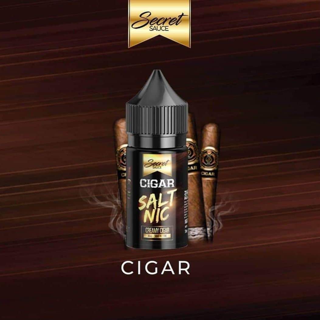 Creamy Cigar 30ml Saltnic by Secret Sauce