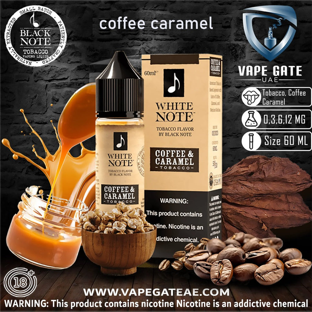WHITE NOTE - Coffee & Caramel Tobacco 60ML