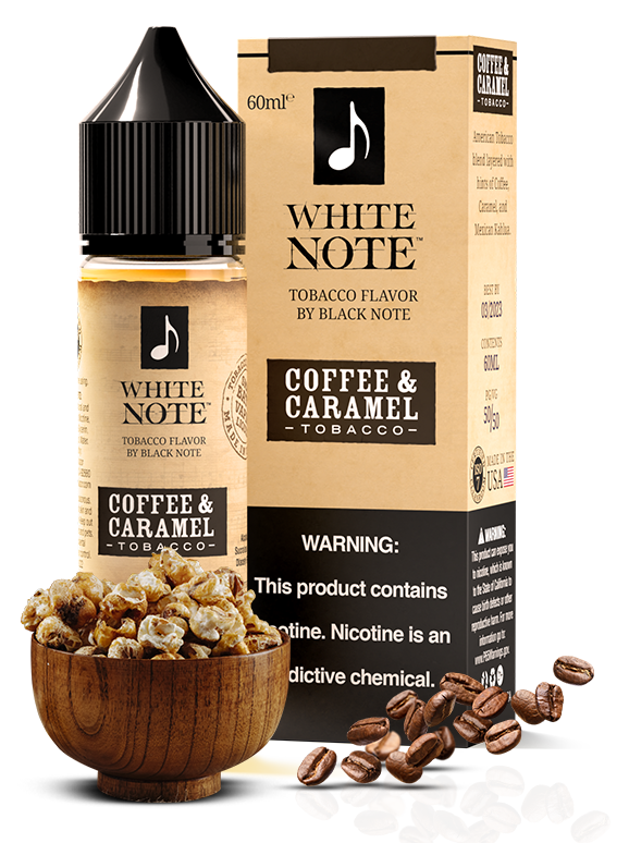 WHITE NOTE - Coffee & Caramel Tobacco 60ML