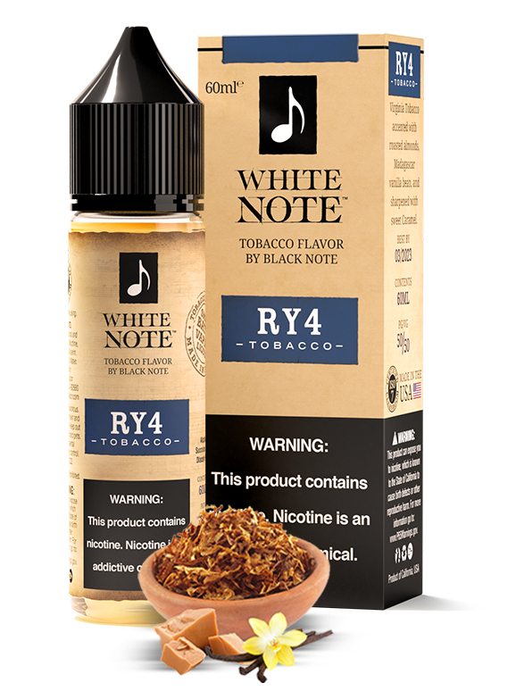 WHITE NOTE - RY4 Tobacco 60ML