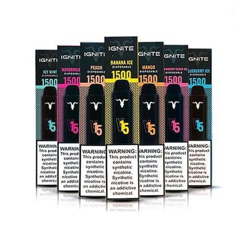 IGNITE - V15 (1500+ Puffs) Disposable Vape