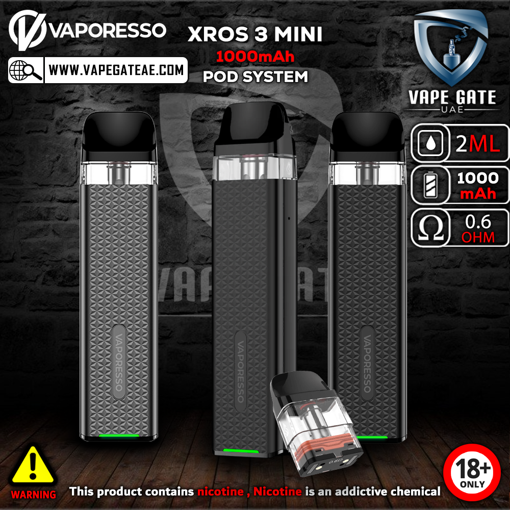 VAPORESSO XROS 3 MINI 1000mAh POD SYSTEM