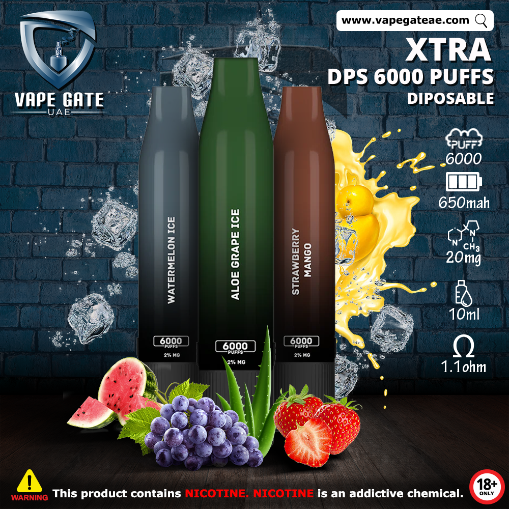 Xtra DPS Pod Kit Disposable Vape - 6000 Puffs (20MG)