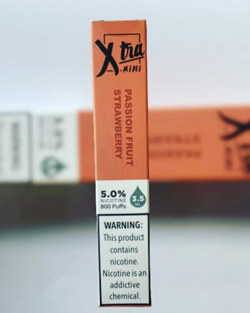 XTRA Mini Disposable Vaporiser - 800 puffs (50mg)