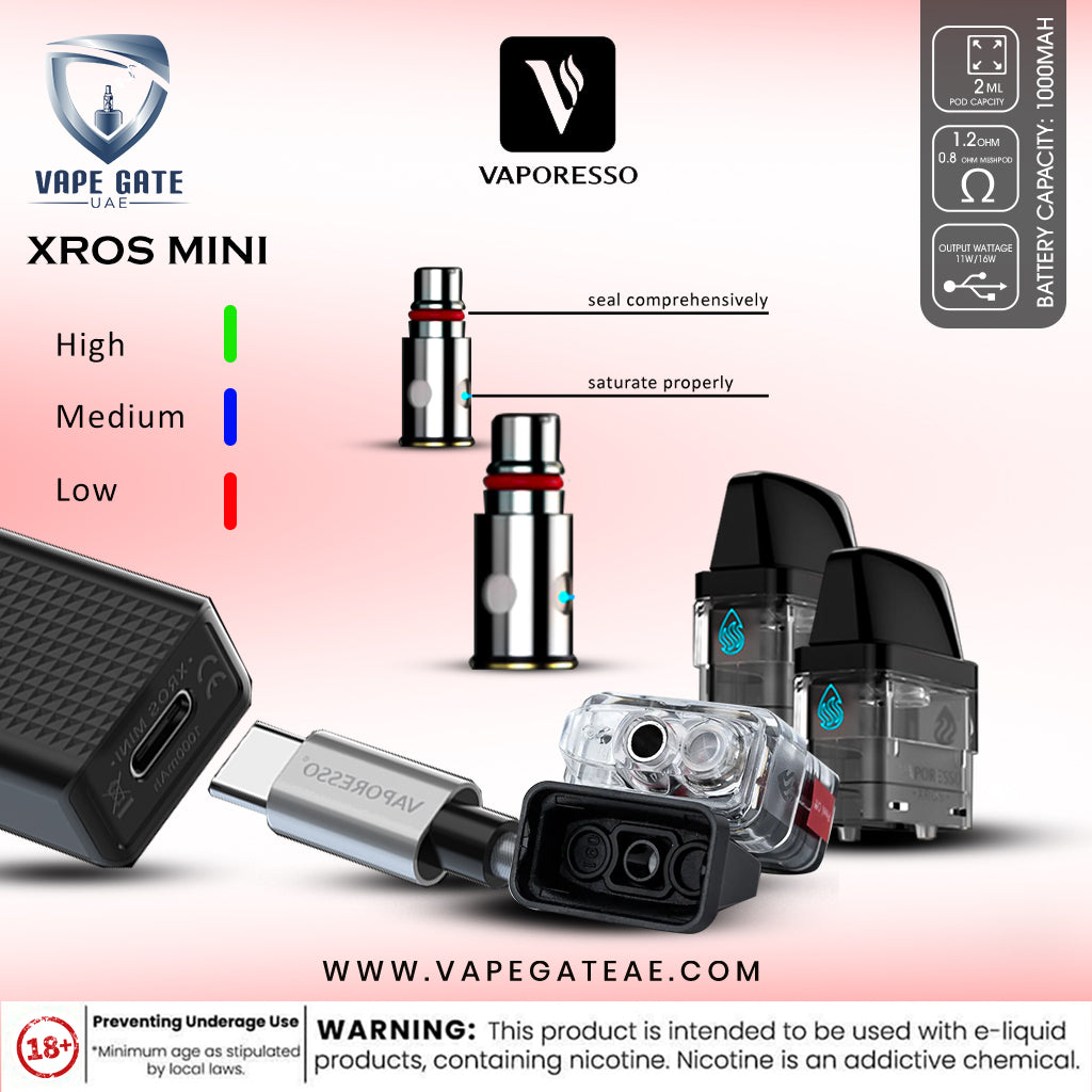 VAPORESSO XROS MINI 1000mAh POD SYSTEM