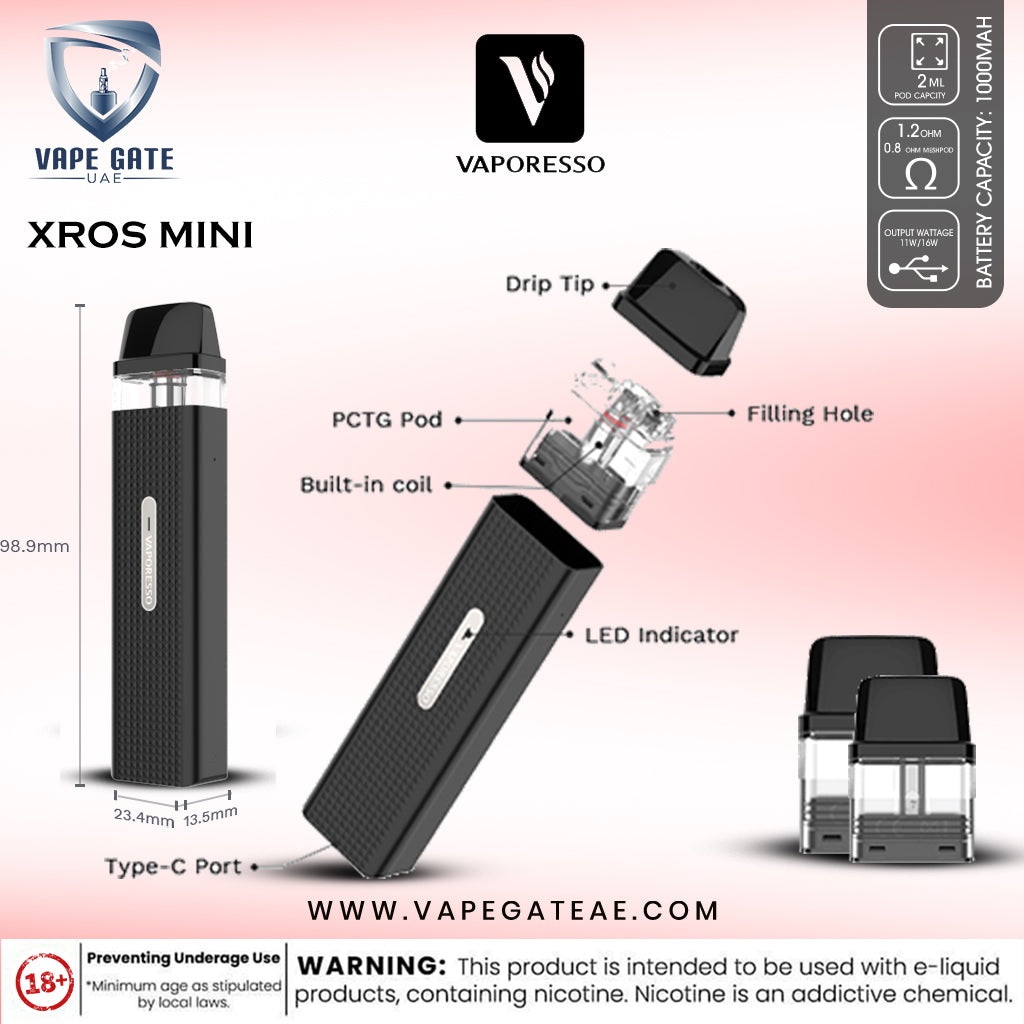VAPORESSO XROS MINI 1000mAh POD SYSTEM