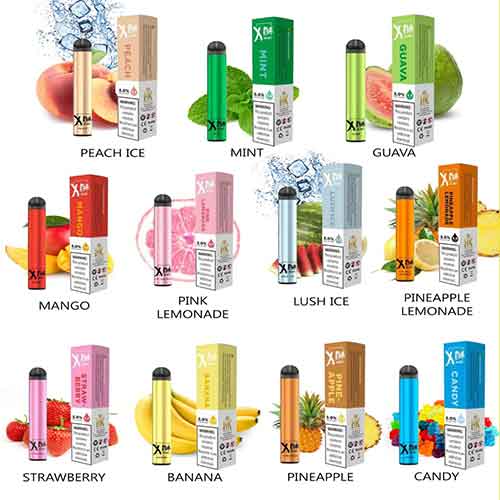 XTRA Mini Disposable Vaporiser - 800 puffs (20mg)