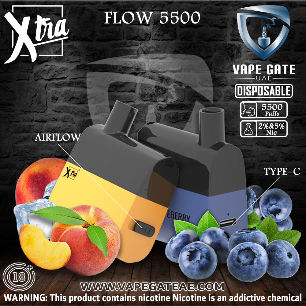 Xtra Flow Disposable Device - (5500 Puffs)