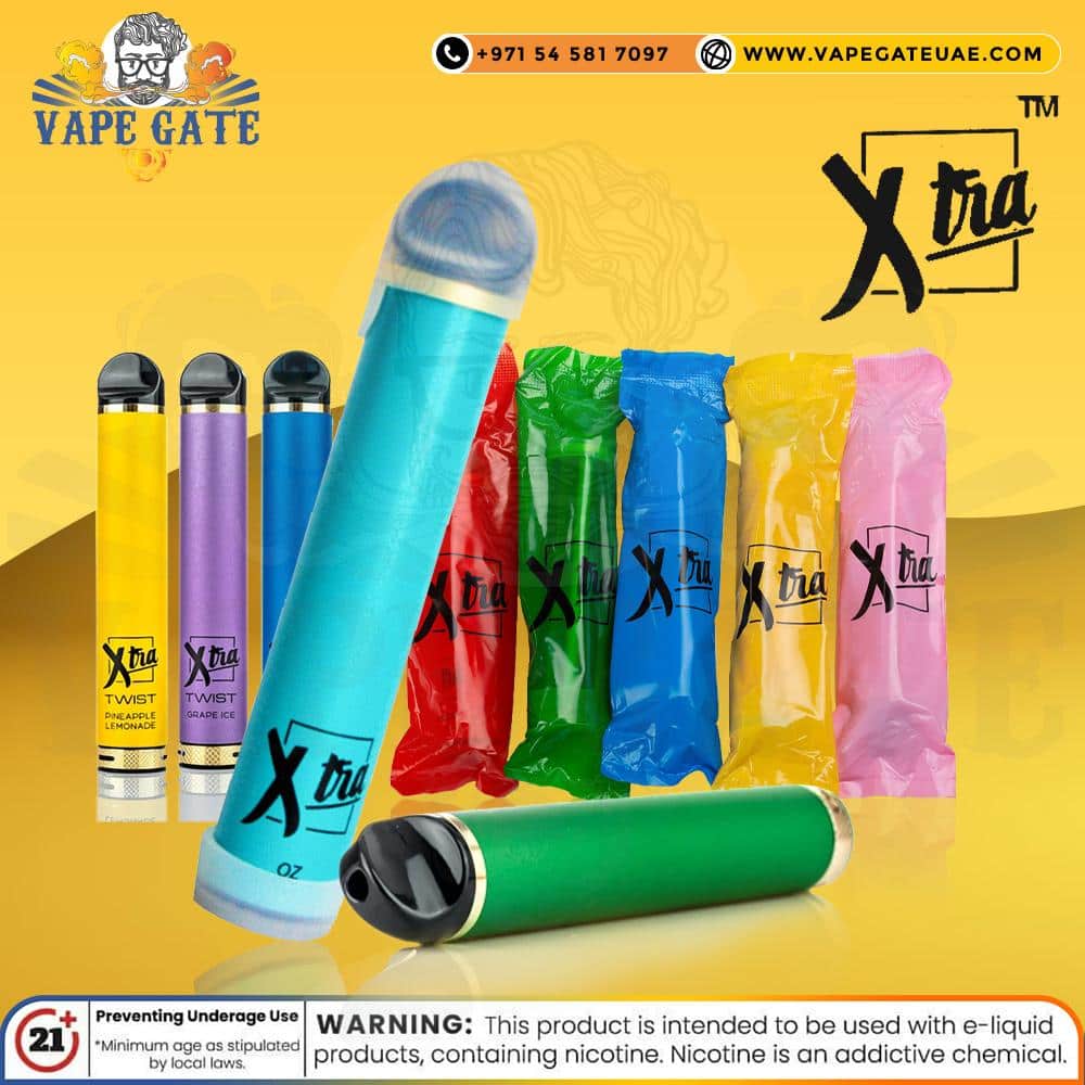 XTRA Twist Disposable Vaporiser -  with adjustable airflow