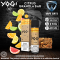 Yogi E Liquid Citrus Granola Bar