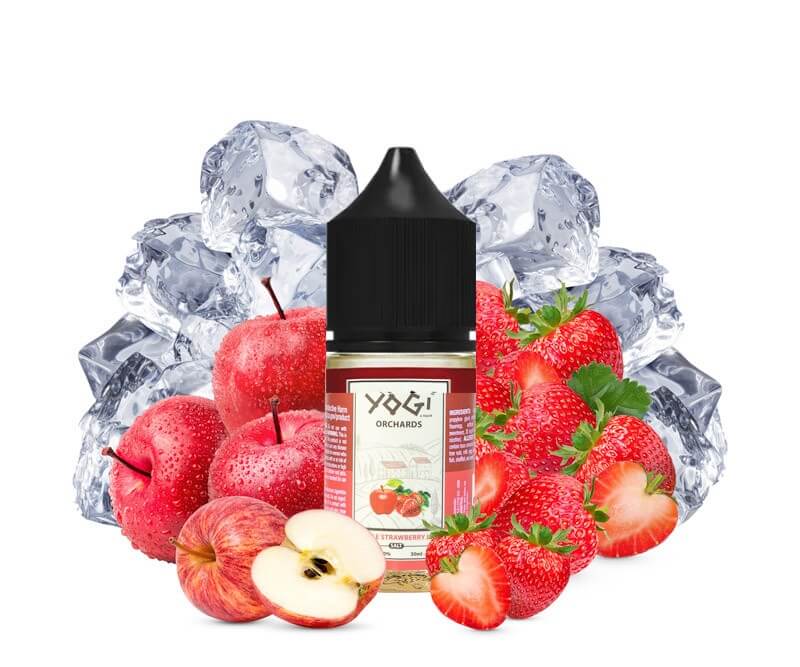 Yogi Orchards Apple Strawberry Ice 30ml Saltnic