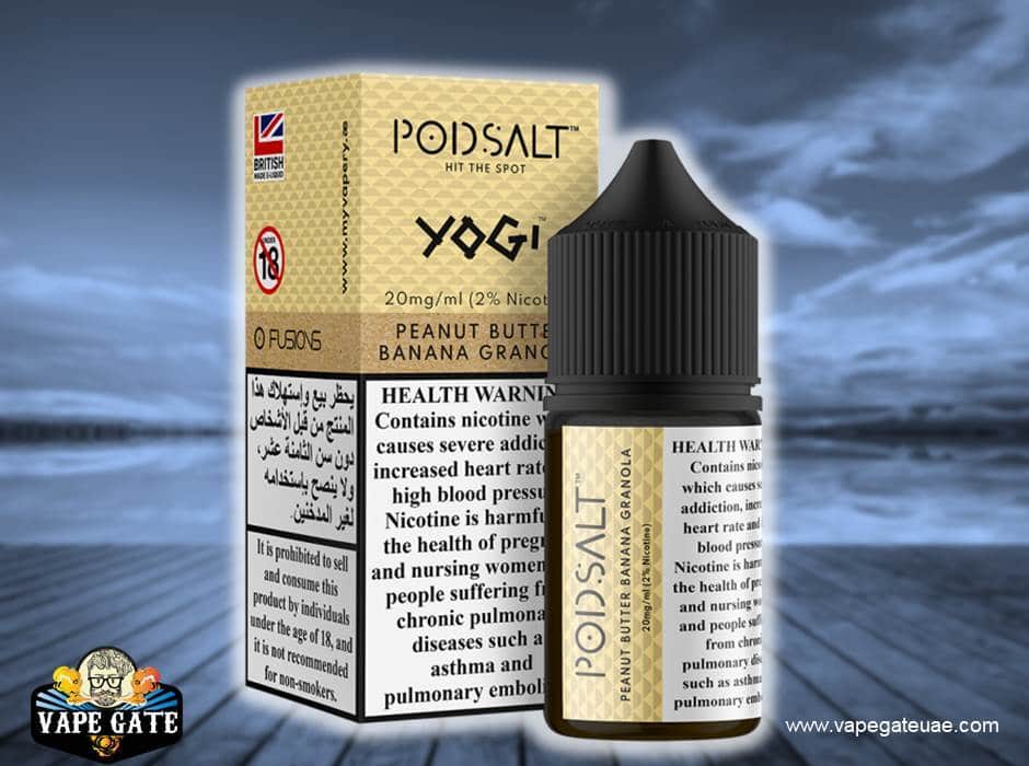 Pod Salt - Peanut Butter Banana Granola Saltnic