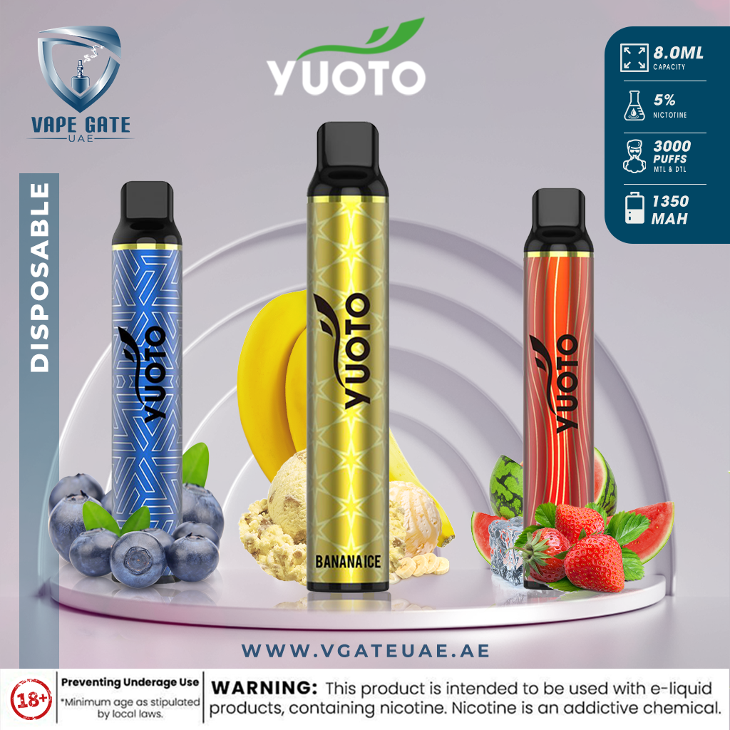 YUOTO - Luscious Disposable Pod (50mg-3000Puffs)