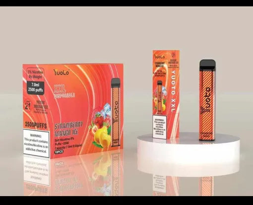 YUOTO XXL DISPOSABLE VAPE KIT 2500 PUFFS 1200MAH