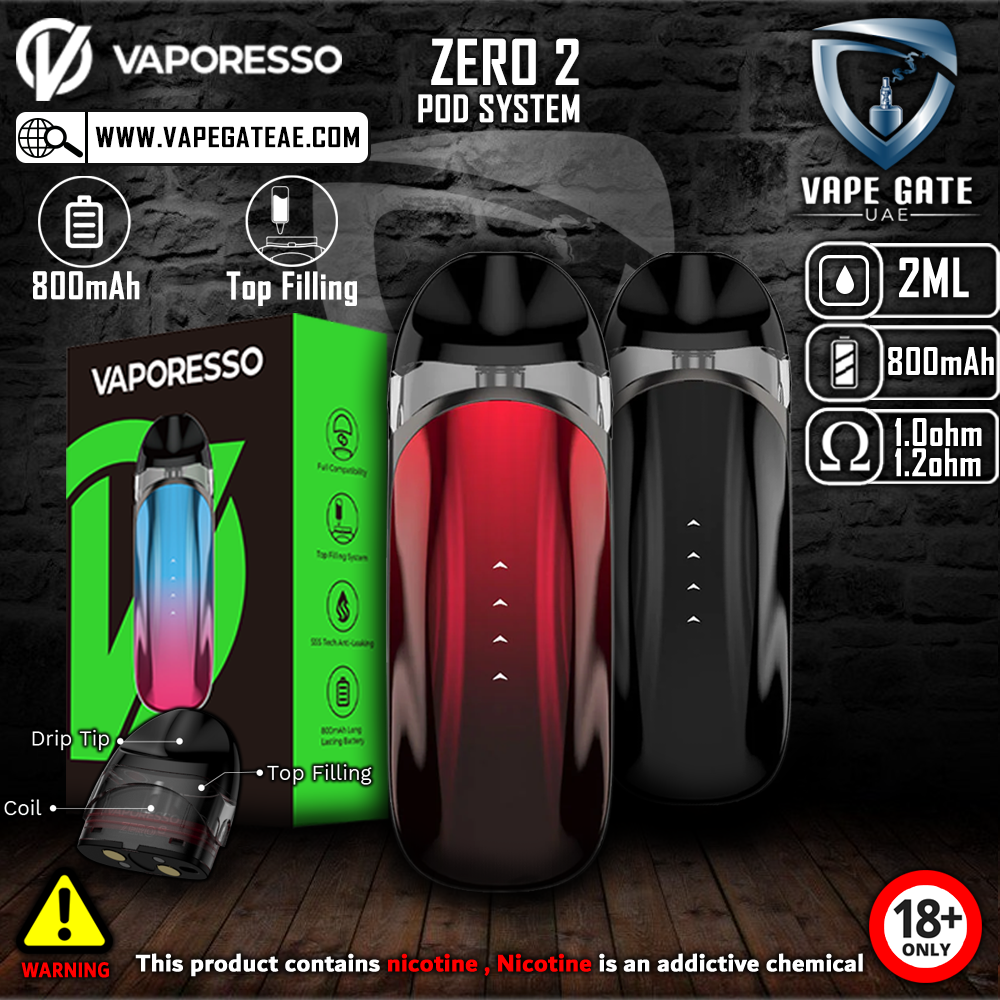 VAPORESSO ZERO 2 POD SYSTEM