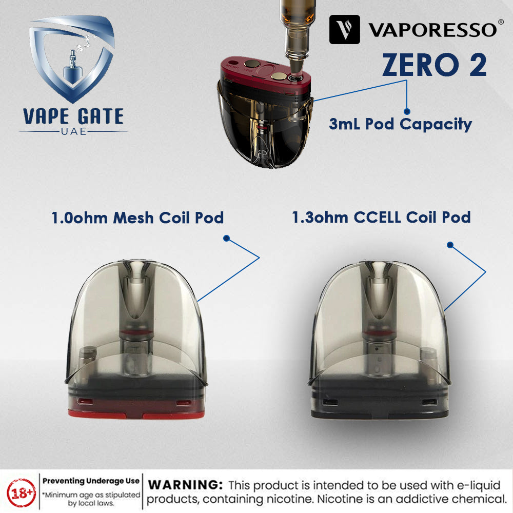VAPORESSO ZERO 2 POD SYSTEM