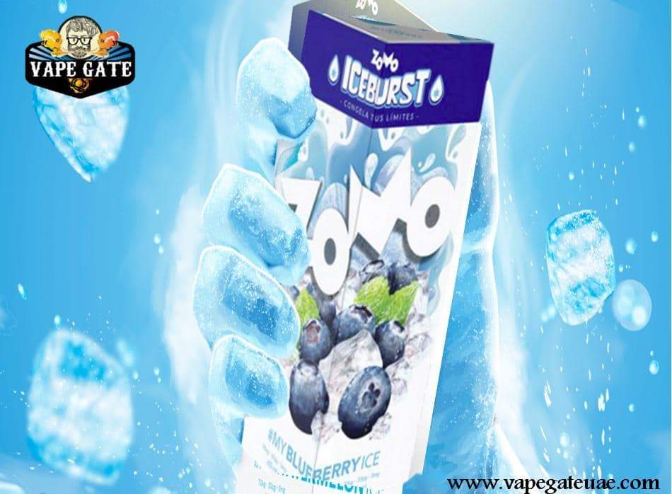 Blueberry Ice 60ml E liquid by Zomo