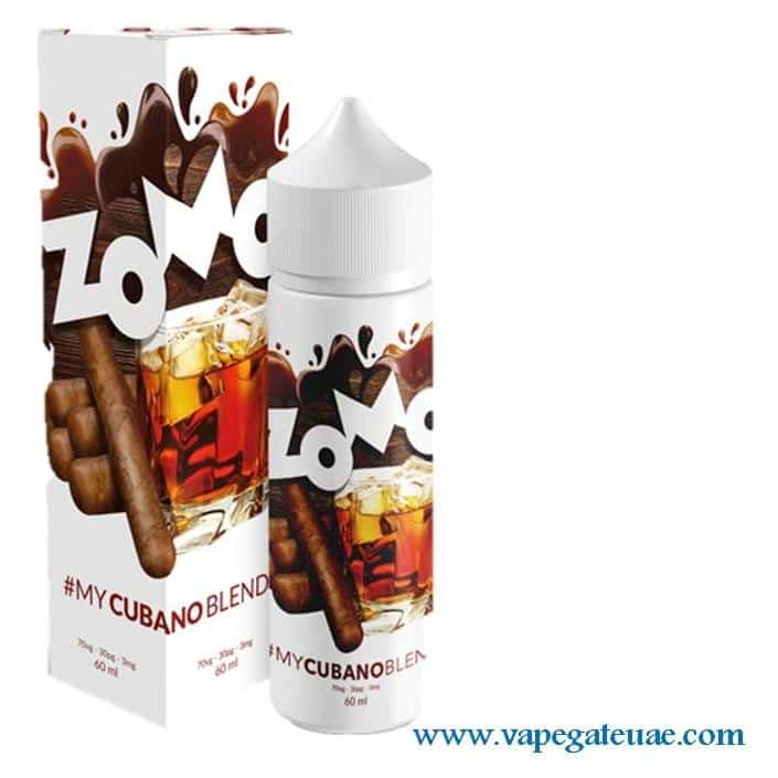 Cubano Blend 60ml E liquid by Zomo