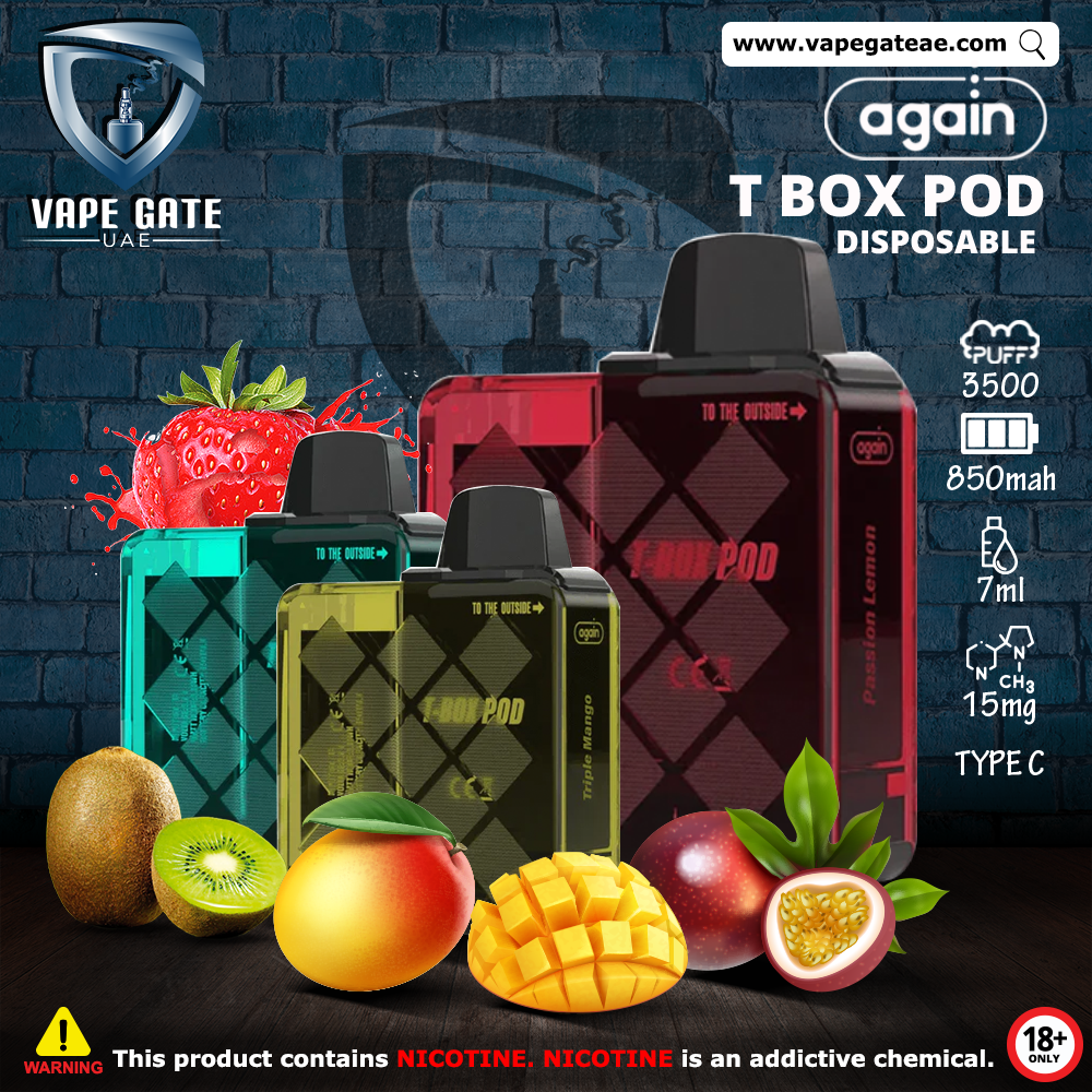 AGAIN T-Box Pod Kit Disposable Vape