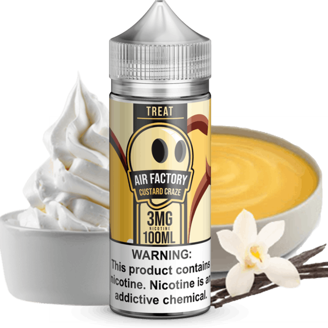 Custard Craze 100ml E Liquid by Air Factory