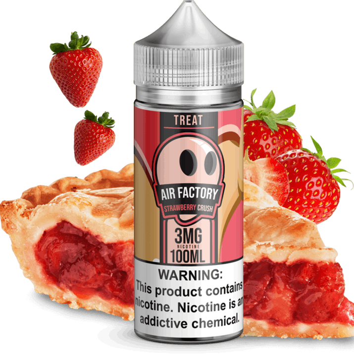 Strawberry Crush 100ml E Liquid by Air Factory