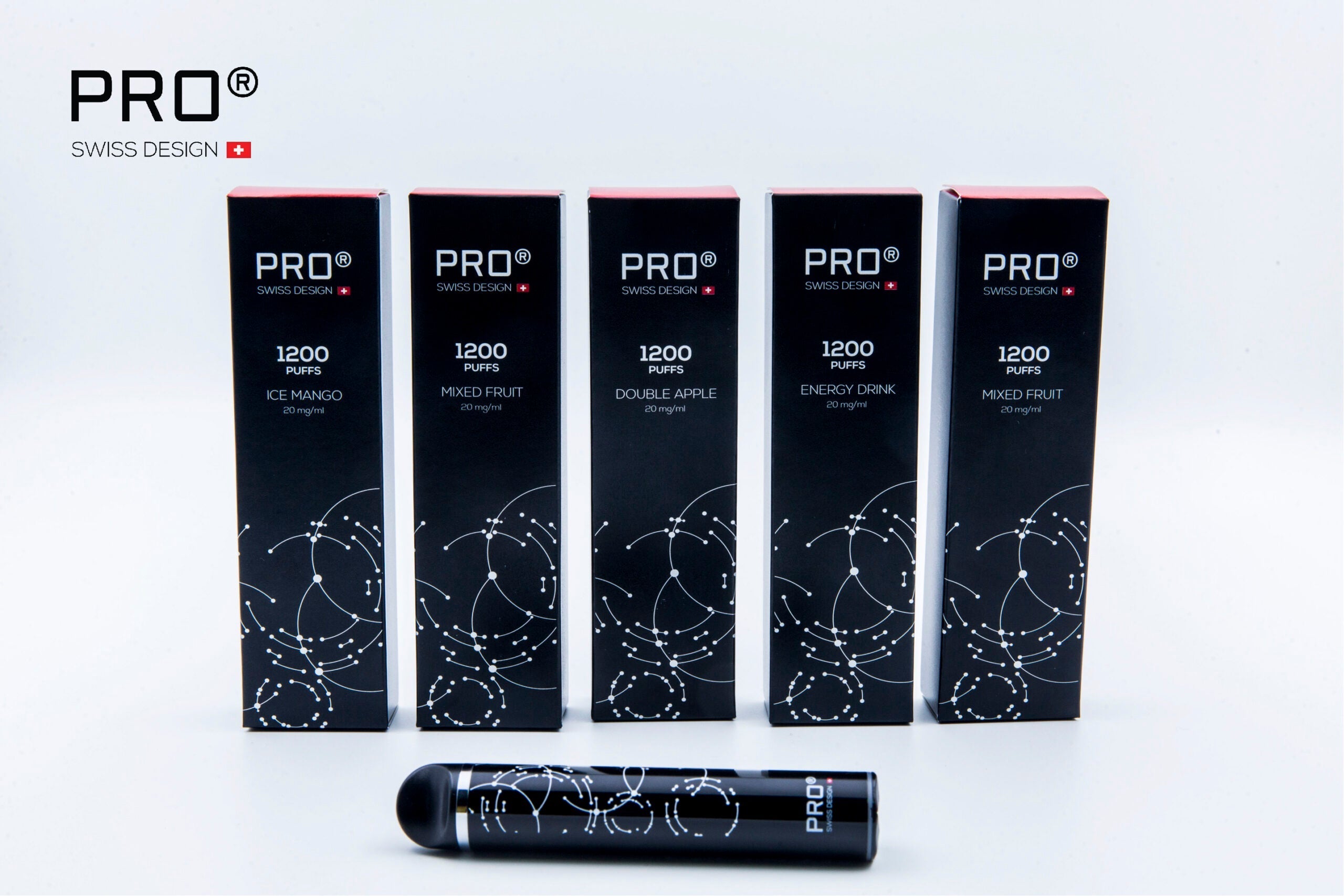 SWISS PRO Disposable Pod System (1200 Puffs)