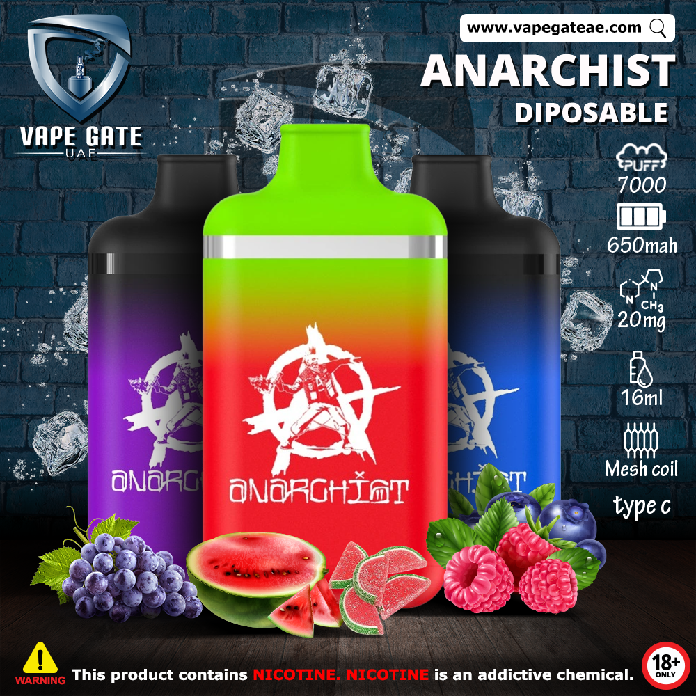 Anarchist Disposable Vape 7000 PUFFS
