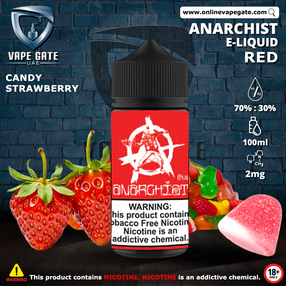 ANARCHIST - RED 100ML ELIQUID
