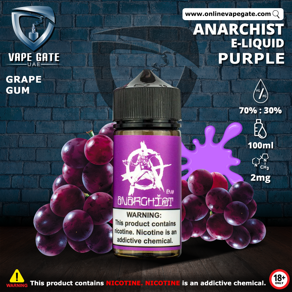 ANARCHIST - PURPLE 100ML ELIQUID