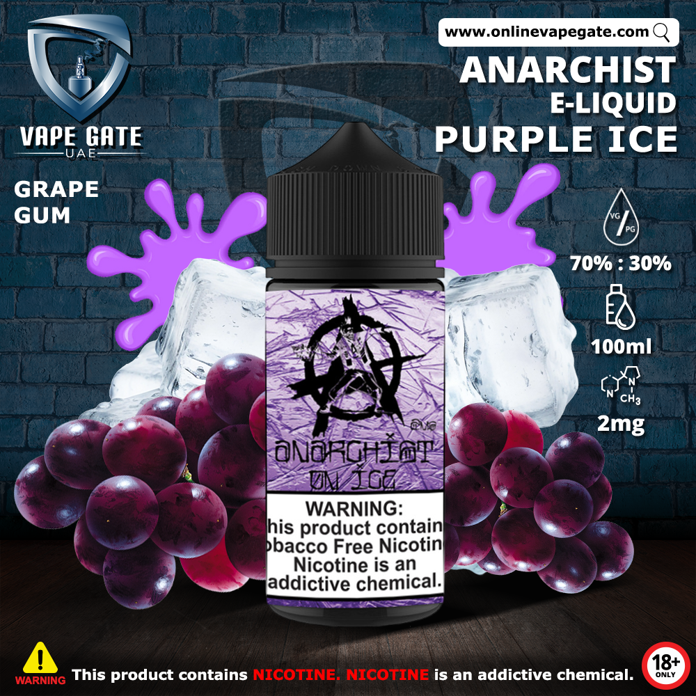 ANARCHIST - PURPLE ICE E-LIQUID