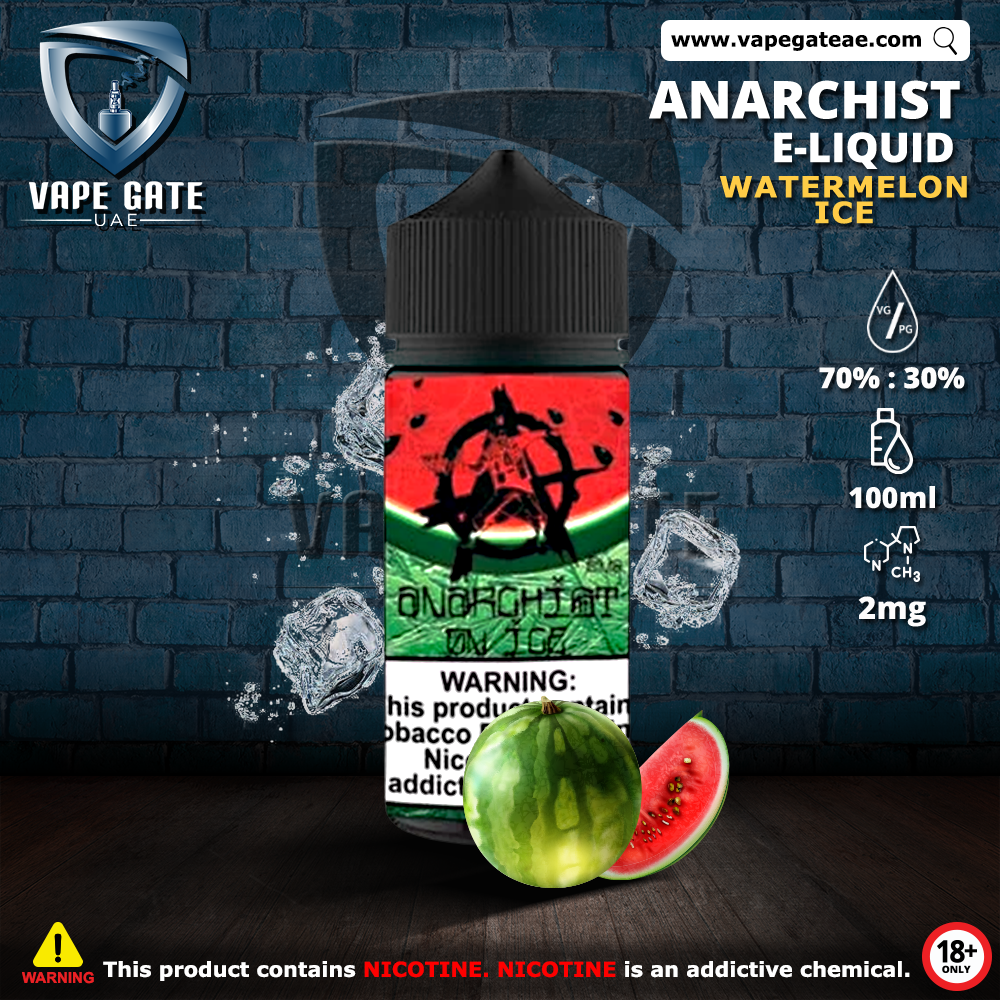 ANARCHIST - WATERMELON ICE E-LIQUID