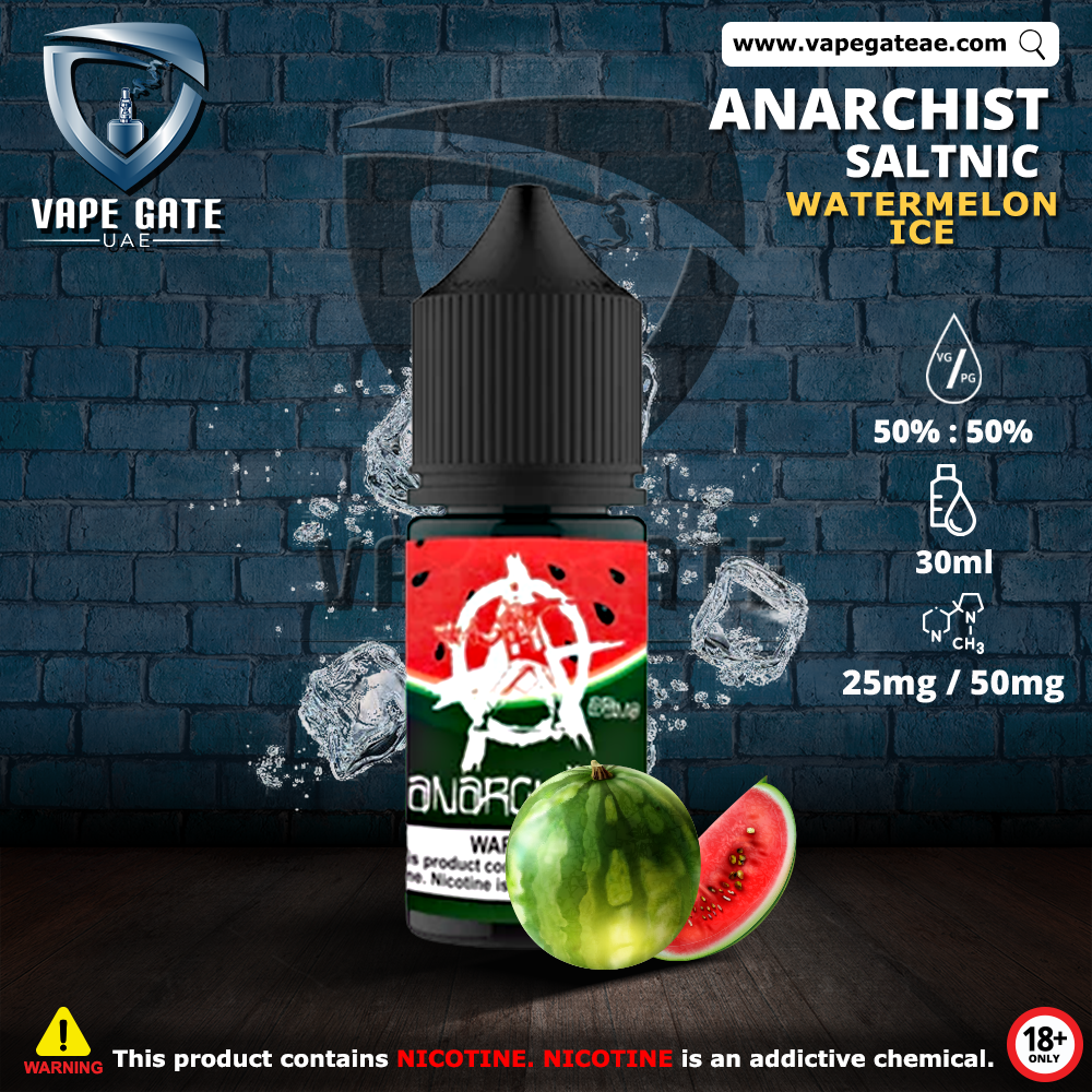 Anarchist Watermelon Ice (30ml) SaltNic