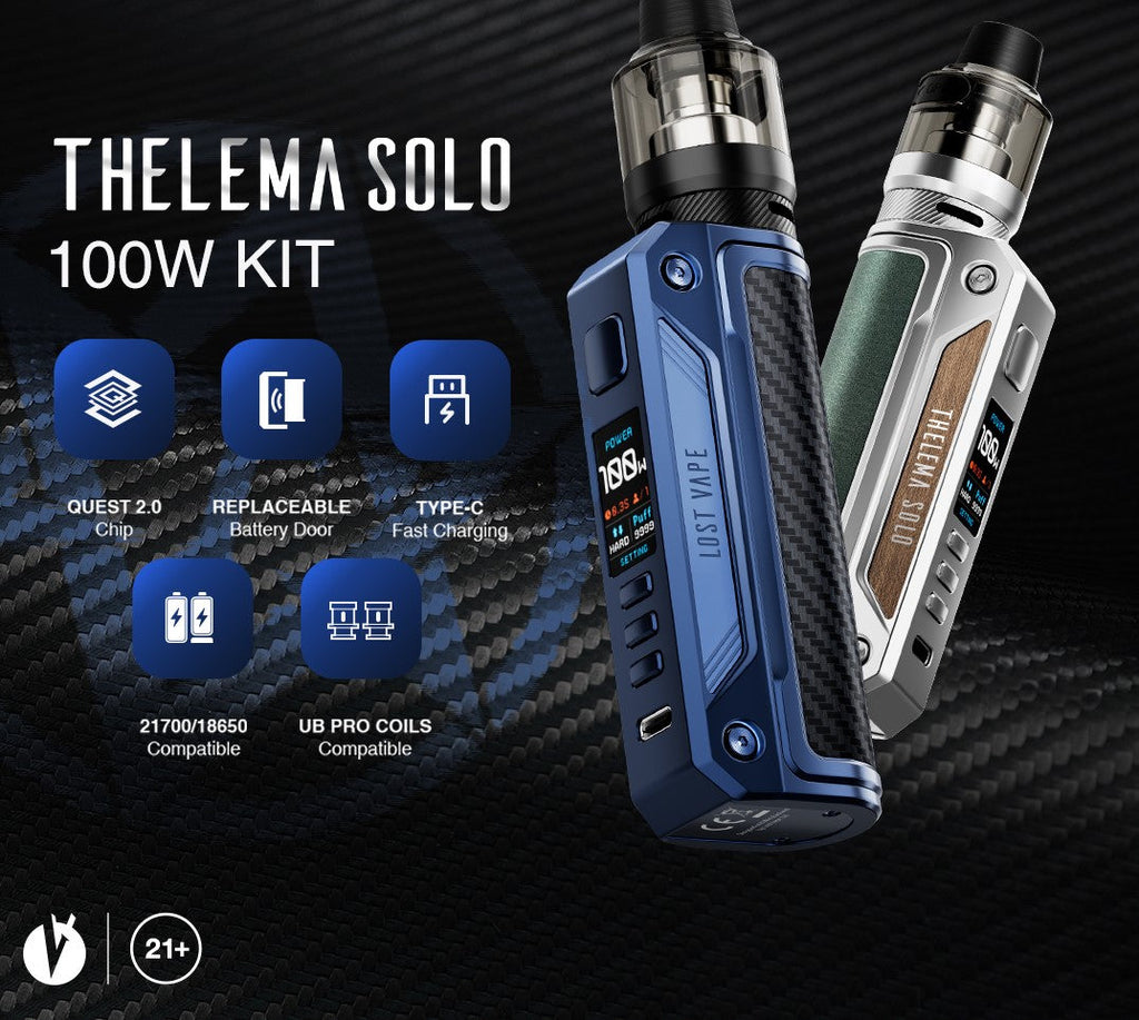 Thelema Solo 100W Pod Mod Kit - by Lost Vape